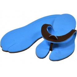 Tong chocolat / bleu